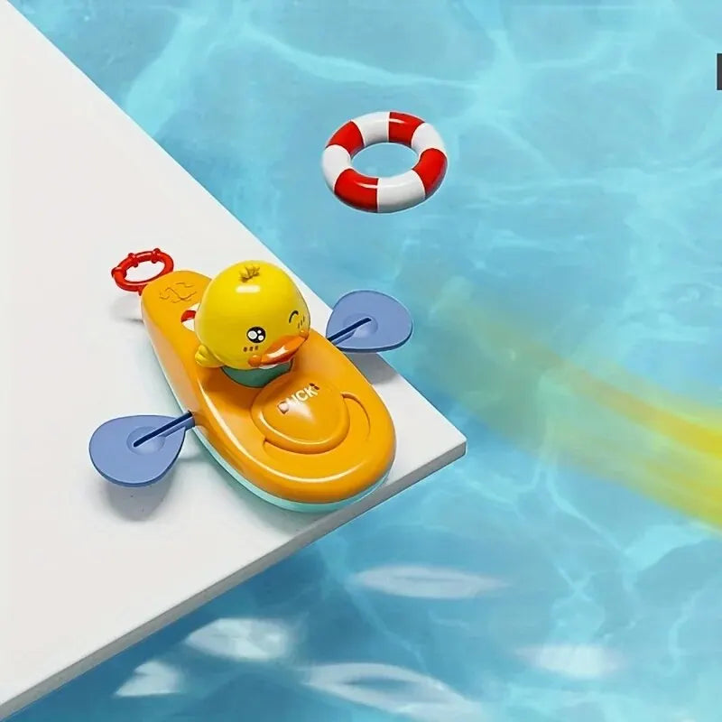 Brinquedo para piscina - Pato amarelo  nadador