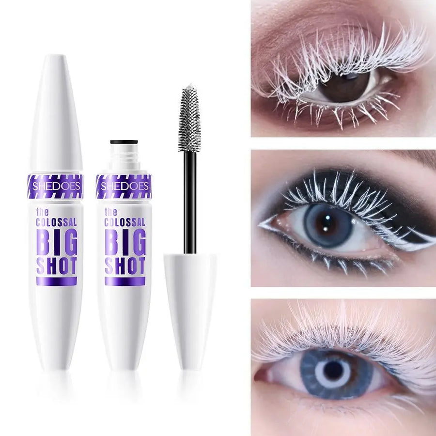 Impermeável White Mascara Primer, Eyelash Base Cream, Anti-Smudge, engrossar o alongamento, cosméticos Eye Makeup Tool