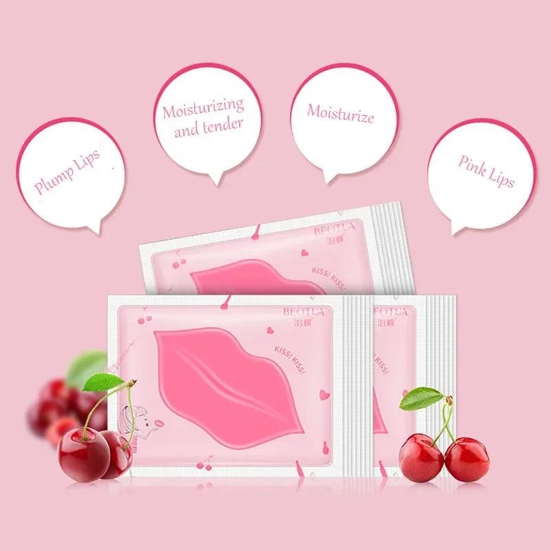 Colágeno Lip Mask Reparação hidratante Remover linhas, manchas, linha clarear, gel de colágeno, produto de cuidados com a pele, 5 pcs, 10pcs